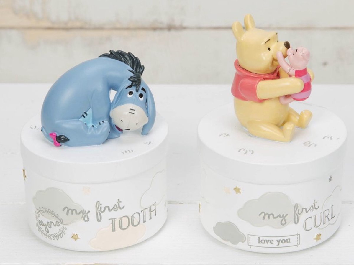 Goedkoopste Disney Winnie the Pooh tanden en haarlokdoosje