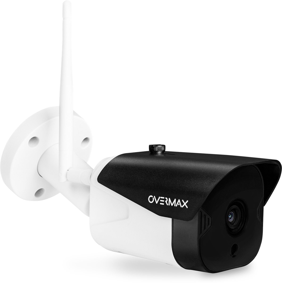 Overmax Camspot 4.7 PRO - Externe bewakingscamera - Bewegingsdetectie - Menselijke detectie - Wi-Fi - Zichtbaarheid in het donker - 2.5K resolutie - microCD-kaart - Alarm