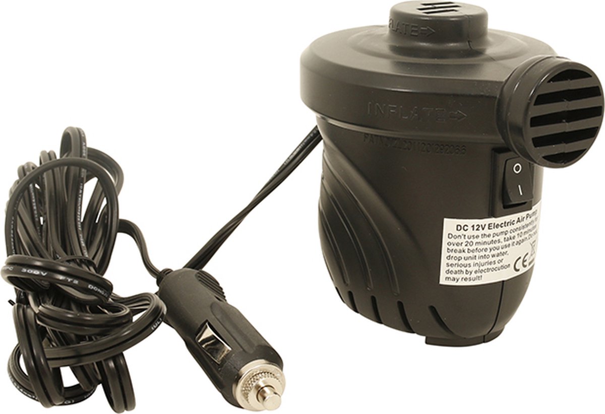 Jetpilot Lightweight Draagbare Elektrische Luchtpomp Zilver
