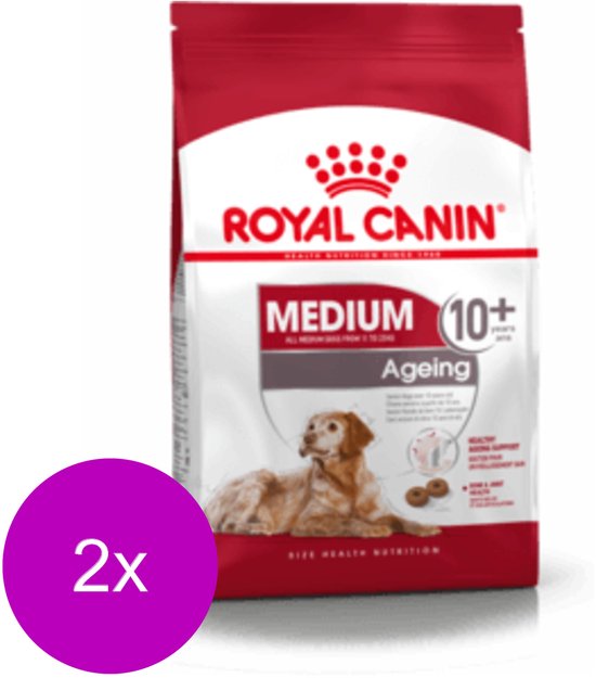 Royal Canin Medium Ageing 10+ - Hondenvoer - 2 x 3 kg