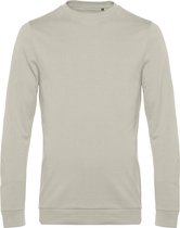 Sweater 'French Terry' B&C Collectie maat S Grey Fog