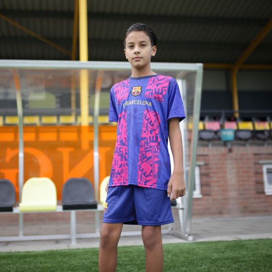 FC Barcelona derde tenue 21/22 - Barcelona shirt en broekje - Voetbaltenue  kinderen -... | bol.com