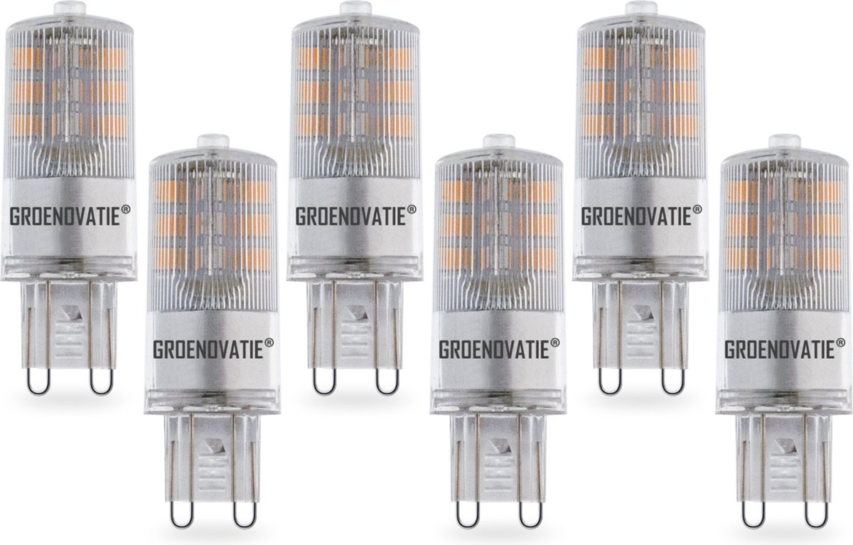 Groenovatie LED Lamp - G9 Fitting - 5W - SMD - 6-Pack