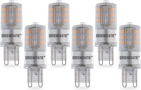 Groenovatie LED Lamp - G9 Fitting - 5W - SMD - 6-Pack