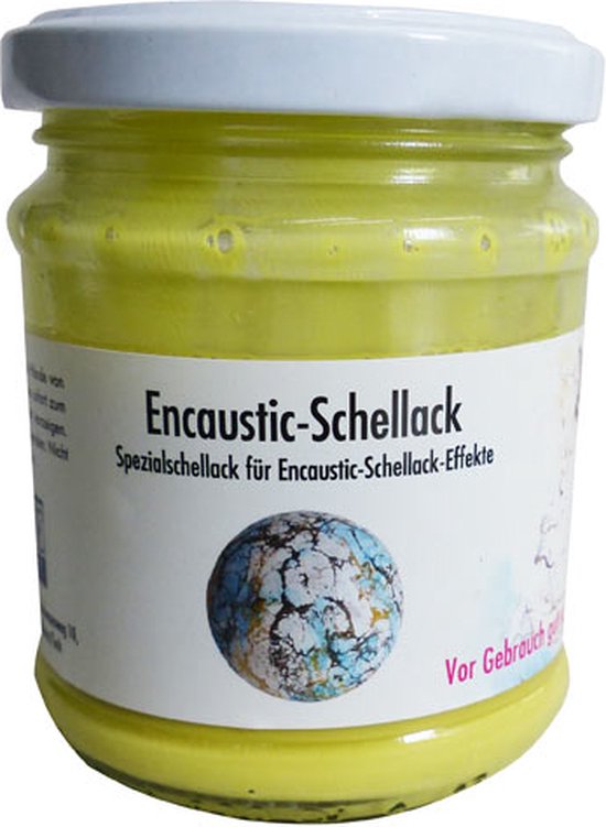Shellack German Encaustic shellack Geel- 100ml | bol