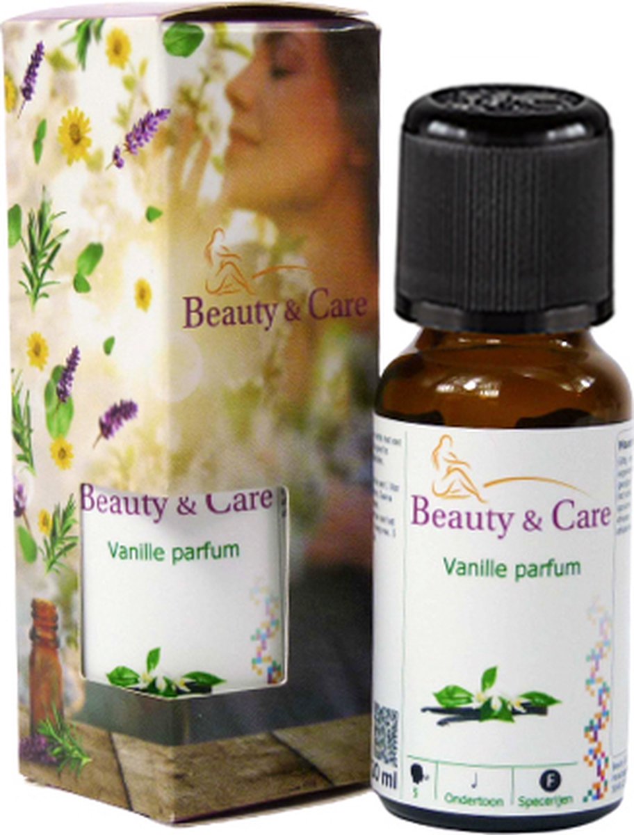Beauty & Care - Vanille parfum - 20 ml - voor aromabrander, diffuser en aromastones