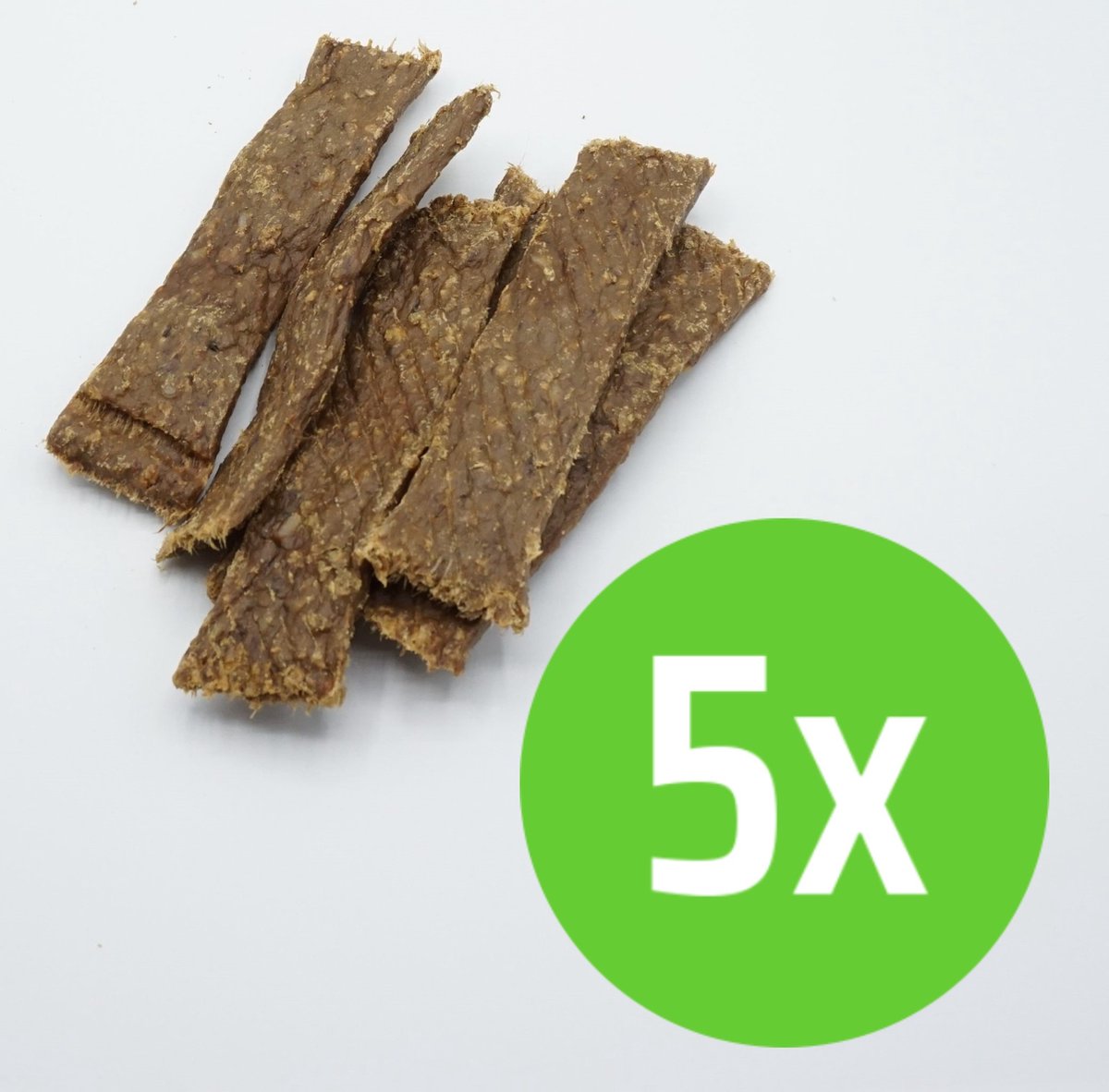 Puur Fit Vleesstrips Lam - Hondensnack - 100 gram - 5 zakken