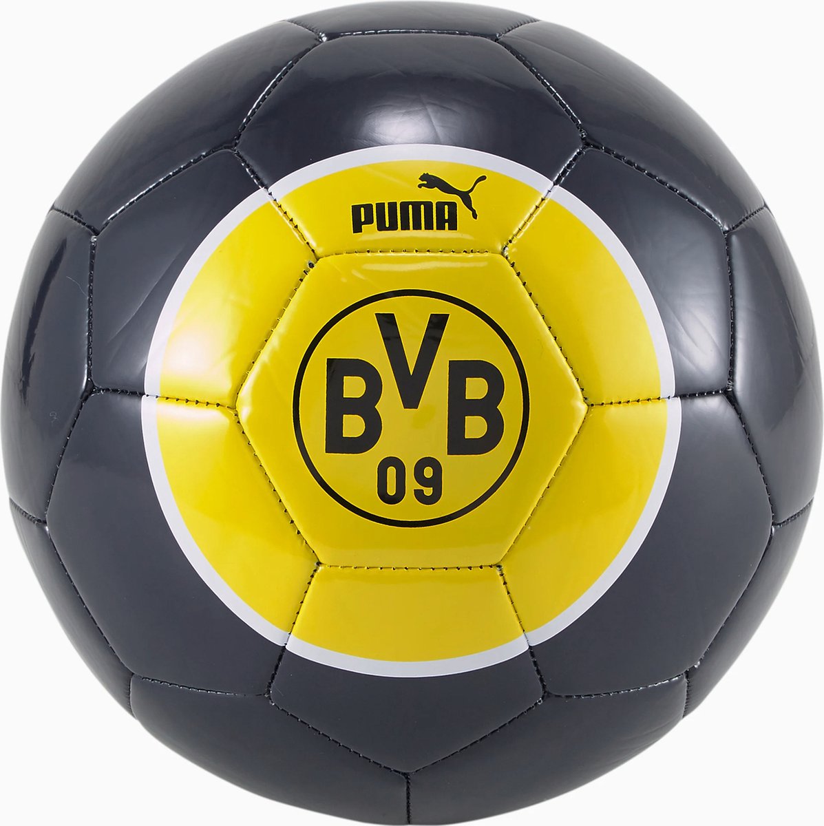 Borussia Dortmund voetbal Puma - maat 5 - dark grey