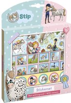 Stip de Pony stickerset, stickers - 3 vellen en speelachtergrond - creatief speelgoed - Bambolino Toys