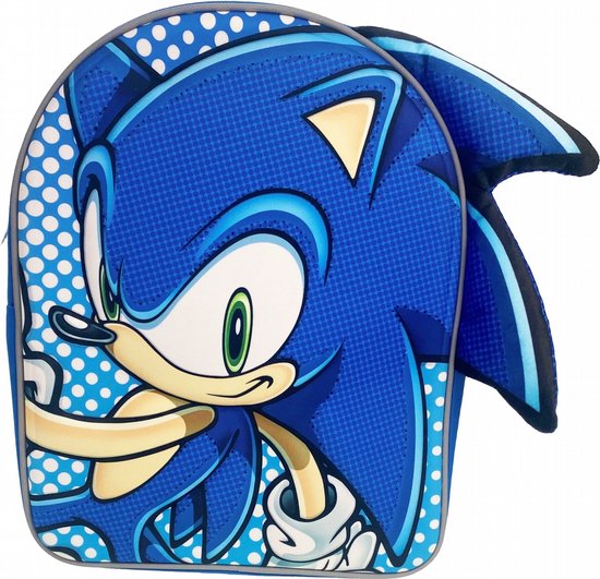 Sonic EVA 3D peuter rugzak blauw