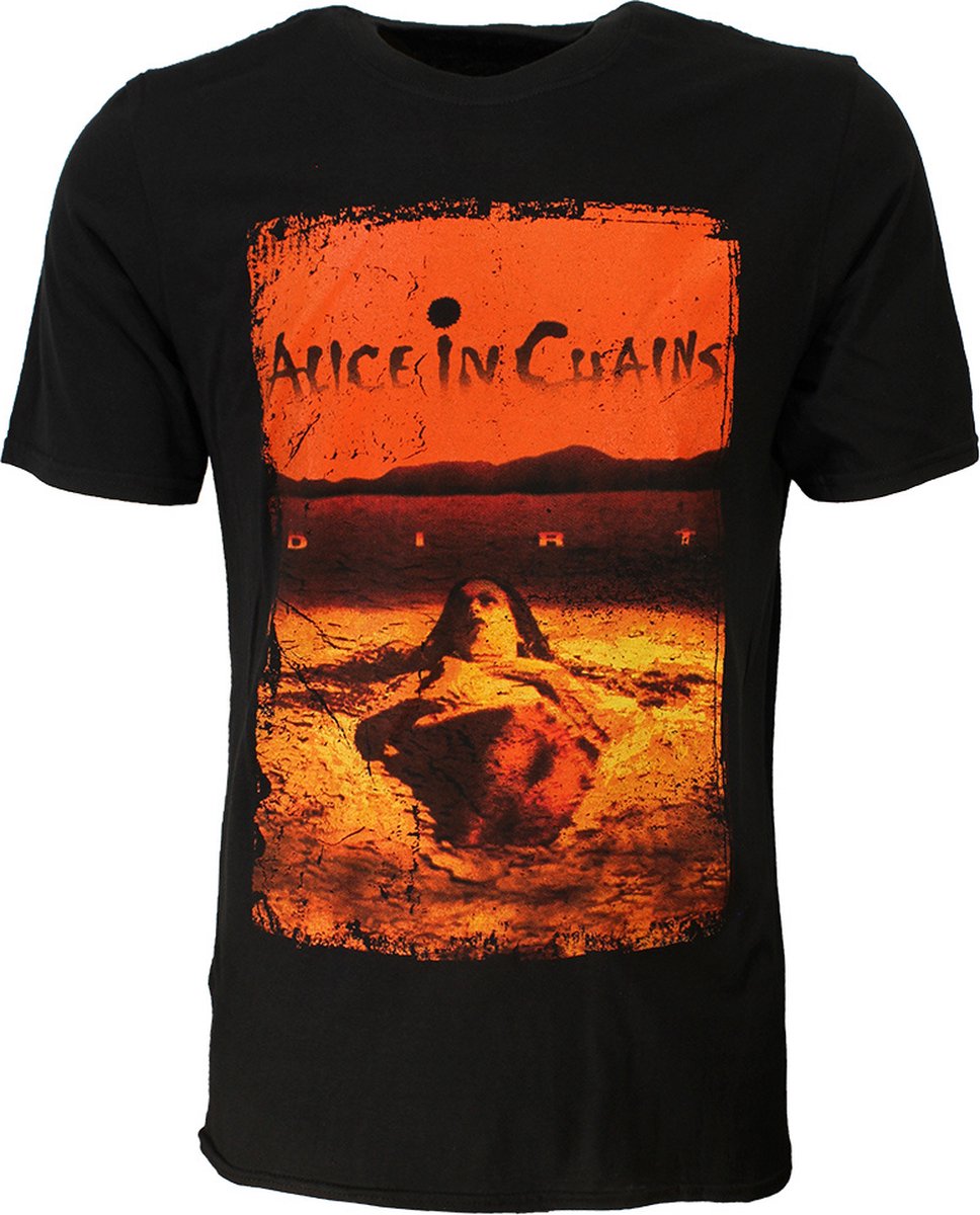 Alice in Chains Dirt Album Cover T-Shirt - Officiële Merchandise - S
