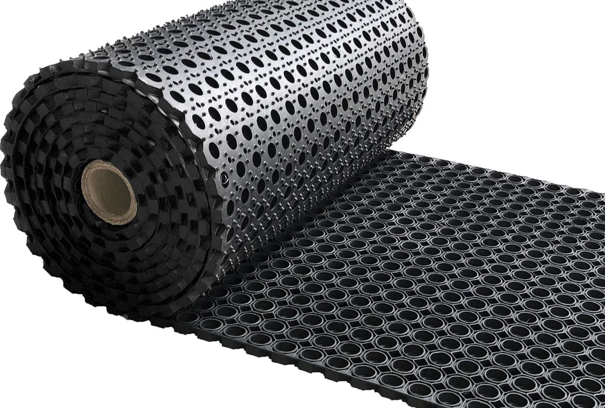 IVOL Rubber ringmat op rol - Heavy Duty - Dikte 23 mm - Breedte 80 cm - Per strekkende Meter