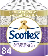 Scottex Coussiné Design papier toilette - 84 rouleaux - Value pack