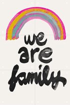 IXXI We Are Family - Wanddecoratie - 60 x 40 cm