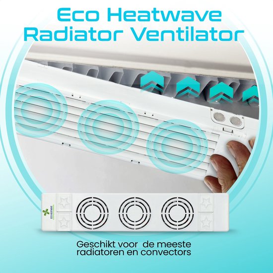 Ensemble complet Eco Heatwave - Ensemble Radiator Fan Duo avec feuille de  radiateur... | bol