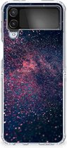 Telefoonhoesje Samsung Galaxy Z Flip 4 TPU Siliconen Hoesje met Foto Stars