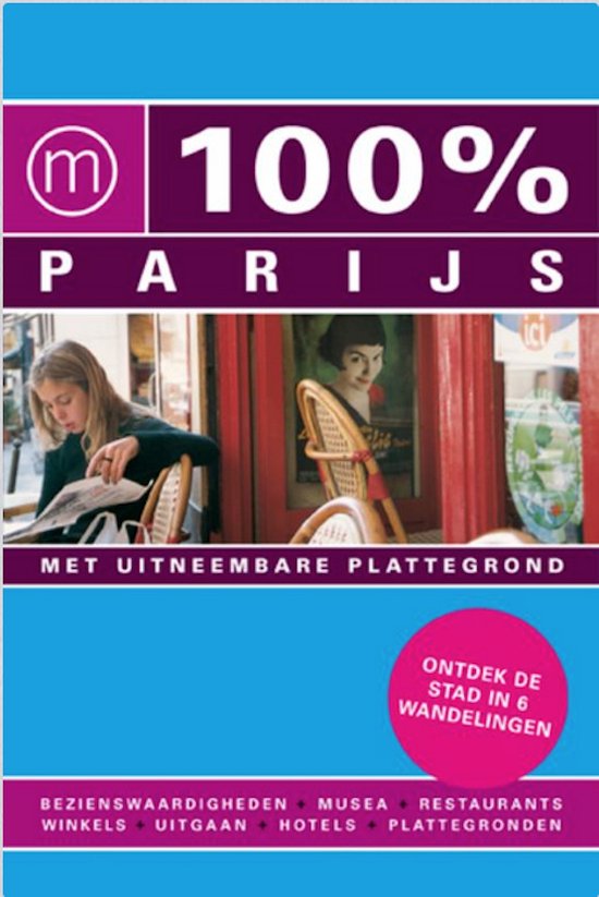 Cover van het boek '100% Parijs' van Evelyn ter Bekke