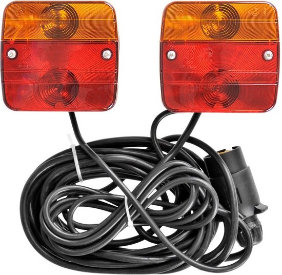 Silverline Aanhanger Stekker En Stekkerdoos, N-Type, 7-polig, 12 V 419105 5024763195570