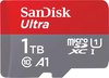 SanDisk microSDXC Ultra 1TB (A1/UHS-I/Cl.10/150MB/s) + Adapter Mobile microSDXC-kaart 1 TB A1 Application Performance C