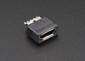USB DIY Connector - MicroB Female Plug Adafruit 1829