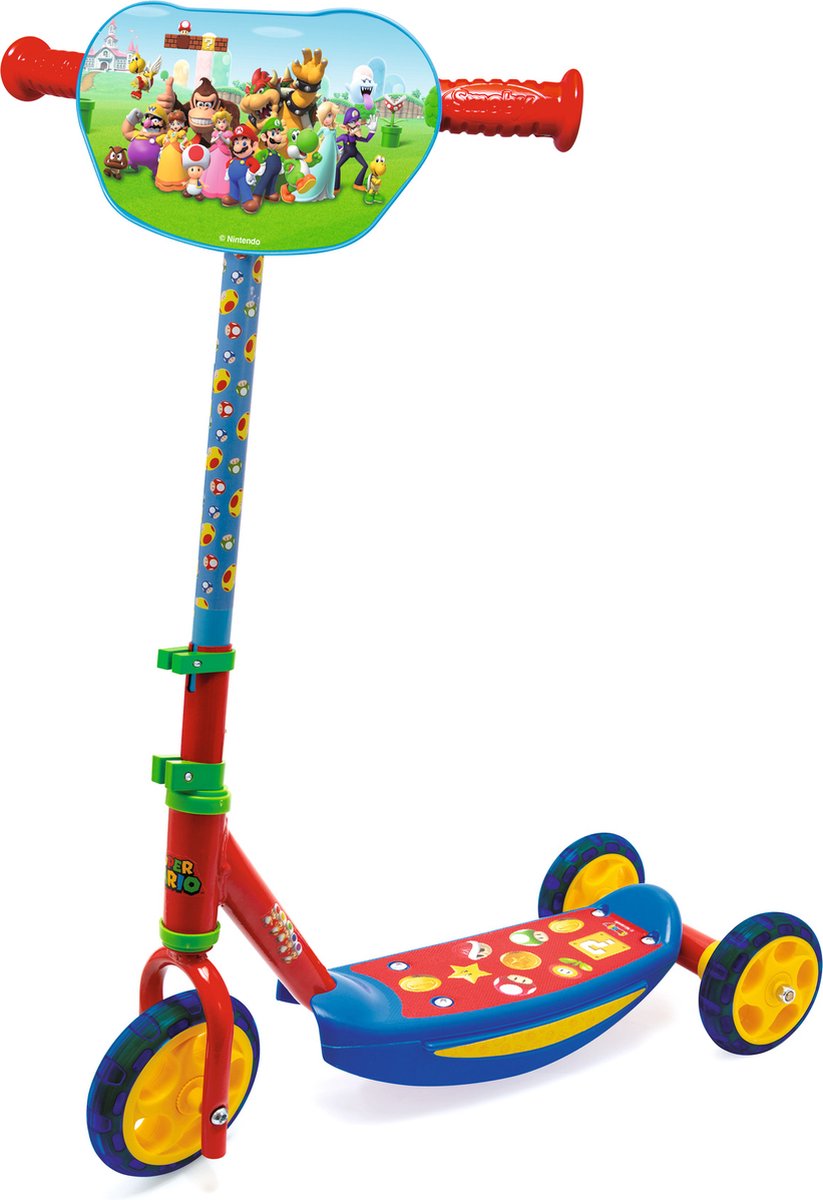 Smoby - Super Mario Step - Step - Scooter - Stuur in de hoogte verstelbaar - Vanaf 3 jaar — afbeelding 5