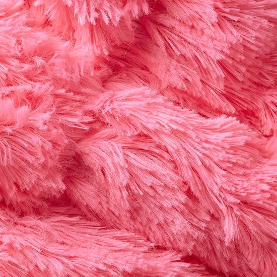 Zachte feestsjaal | Neon roze | one size | Carnaval accessoires |... | bol.com