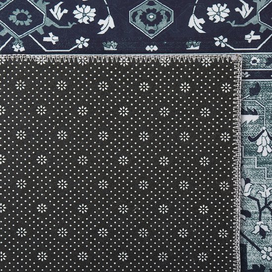 VADKADAM - Laagpolig vloerkleed - Grijs - 70 x 200 cm - Polyester