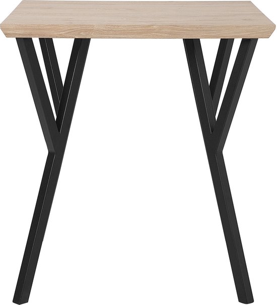 BRAVO - Eettafel - Lichte houtkleur - 70 x 70 cm - MDF