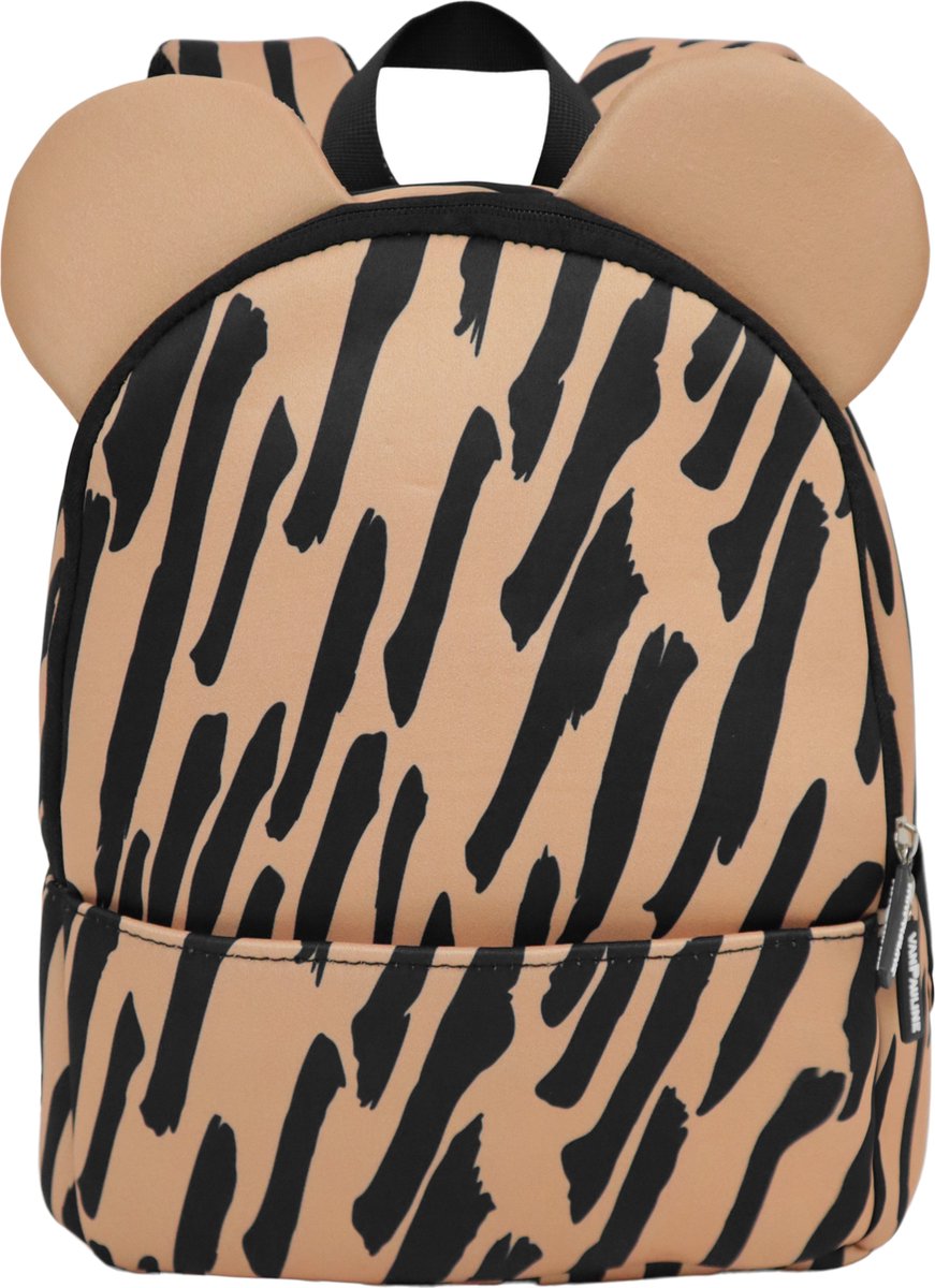 Rugzak Beer - vanPauline - Neoprene materiaal - Zebra - Basisschool