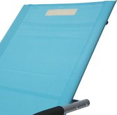 CARANO - Strandstoel - Turquoise - Staal