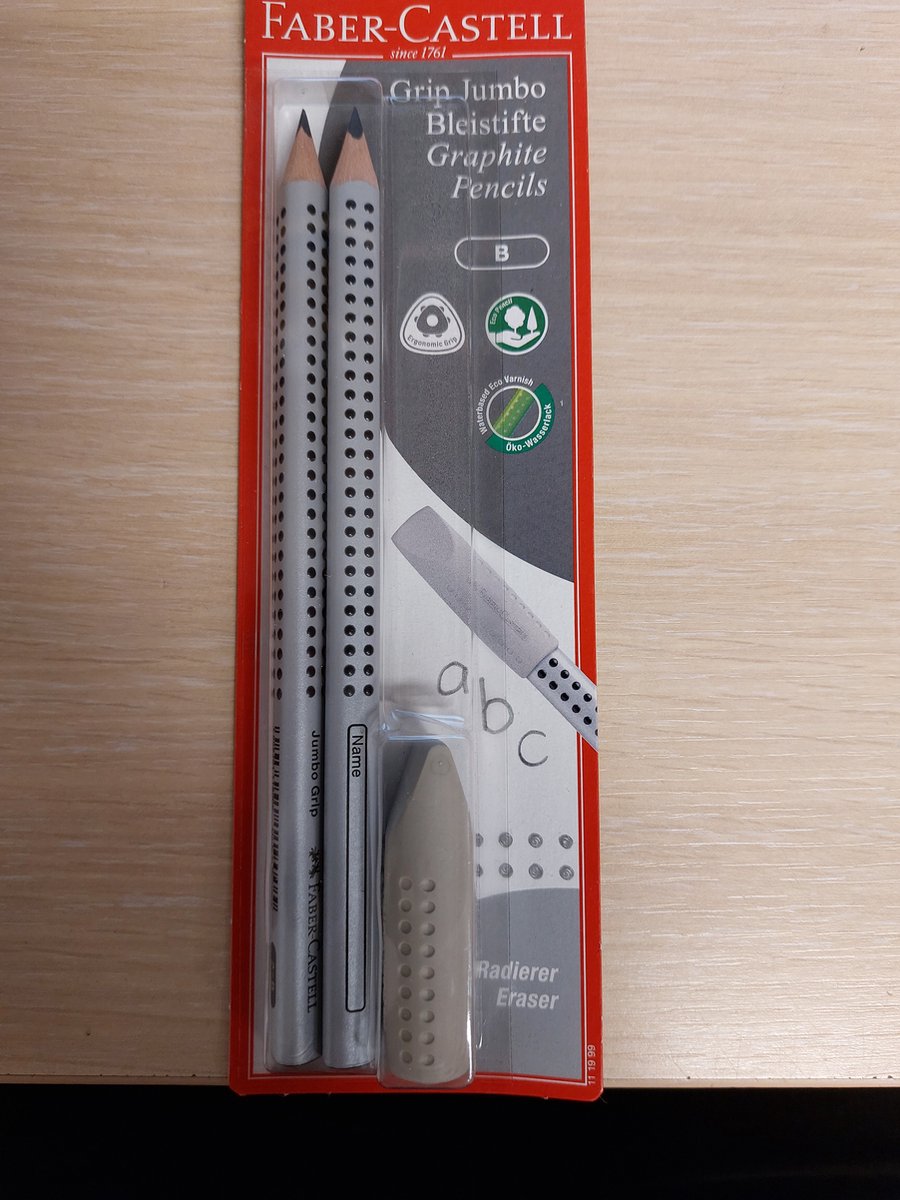 potlood Faber-Castell Jumbo Grip op blisterkaart