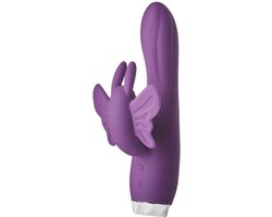 Dream Toys - Flirts duo vibrator vlinder - Paars
