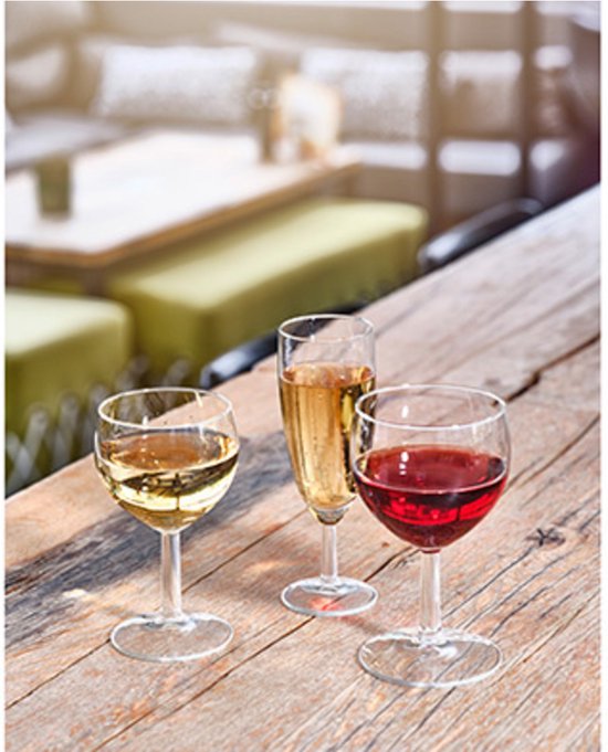6x Stuks gekleurde waterglazen/drinkglazen Cosy Moments 310 ml | Leen Bakker