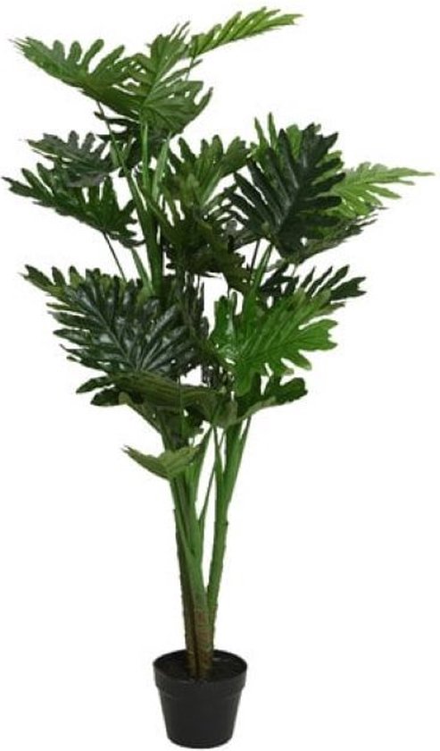 vidaXL - Kunstplant - Groen - Kunststof - 90 cm | Leen Bakker