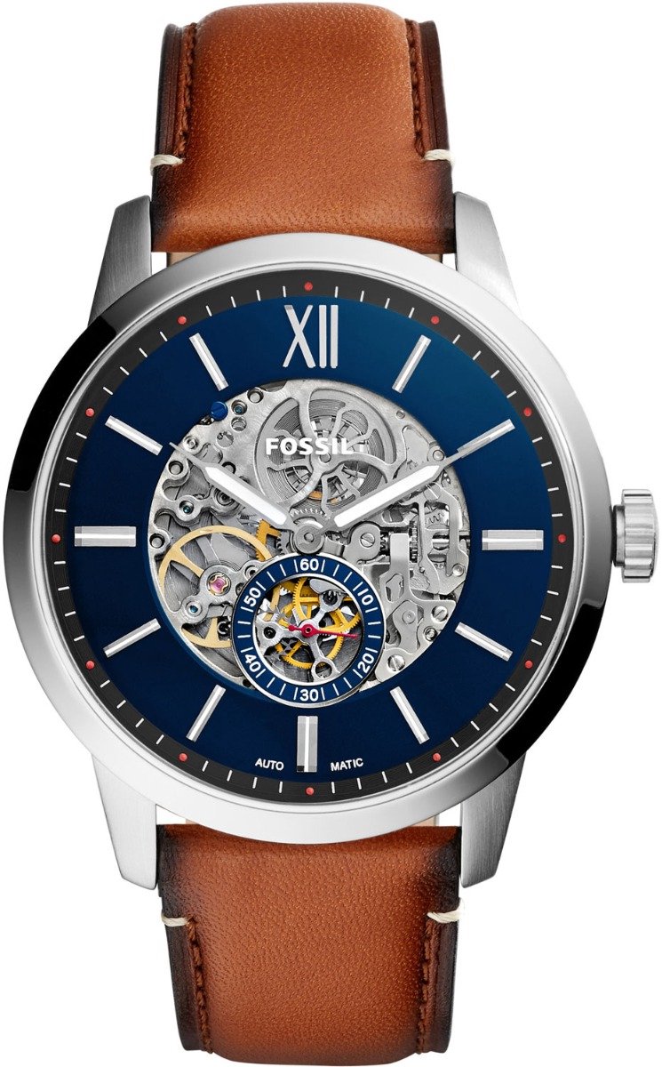 Fossil Townsman ME3154 Herenhorloge 48 mm - Zilverkleurig
