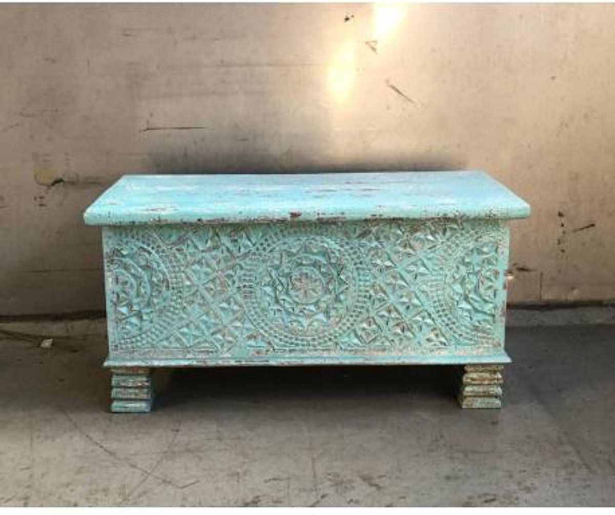 Box carving turqoise