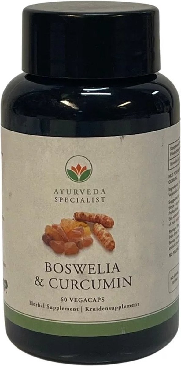Ayurveda Specialist Boswelia & Curcumin 500 mg (SerrataShallaki