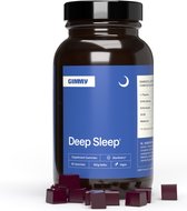 GIMMY Deep sleep - Slaap supplementen - Premium vitamine gummies voor betere slaap - 216% betere opname - Melatonine, L-Theanine, Valeriaan, Vitamine B6, Kamille - Vegan & Suikervrij - 60 gummies