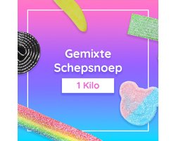 Mijn Snoepgoed - Gemixte Snoepjes - 1 Kilo - Tiktok Trend - Zoet & Zuur - Hard en Zacht - Schepsnoep - Snoepgoed - Snoep - Cadeautje - Geschenk - Voor Hem - Voor Haar