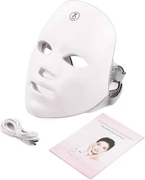 Led Masker Professioneel led masker voor huidverzorging - 7 soorten lichttherapie ...