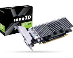 GT 1030 2 Go GDDR5 LP - Y compris les Crochets à Profile bas - Inno3D GeForce - Carte vidéo