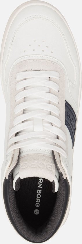 Bjorn Borg T2300 sneakers wit Imitatieleer - Heren - Maat 43 | bol.com