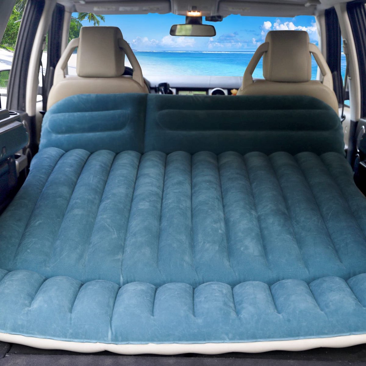Auto luchtbedden matras voor Kia EV9 2023 2024 2025, auto slaapmatras auto luchtbed auto luchtbed, bed auto opblaasbaar auto matras sport buiten recreatie,D