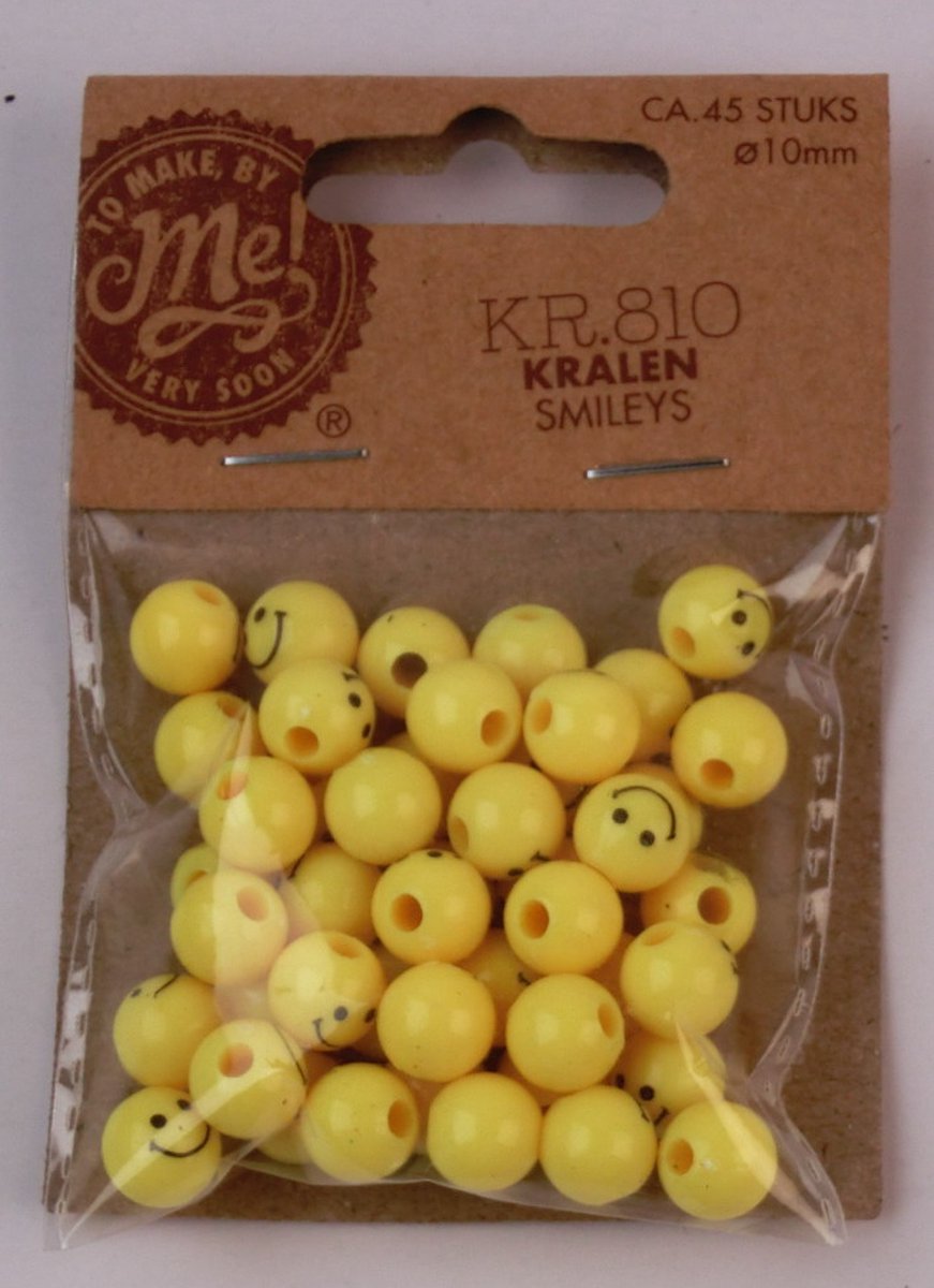 Smiley kralen - TMBM Beads smileys - knutselkralen