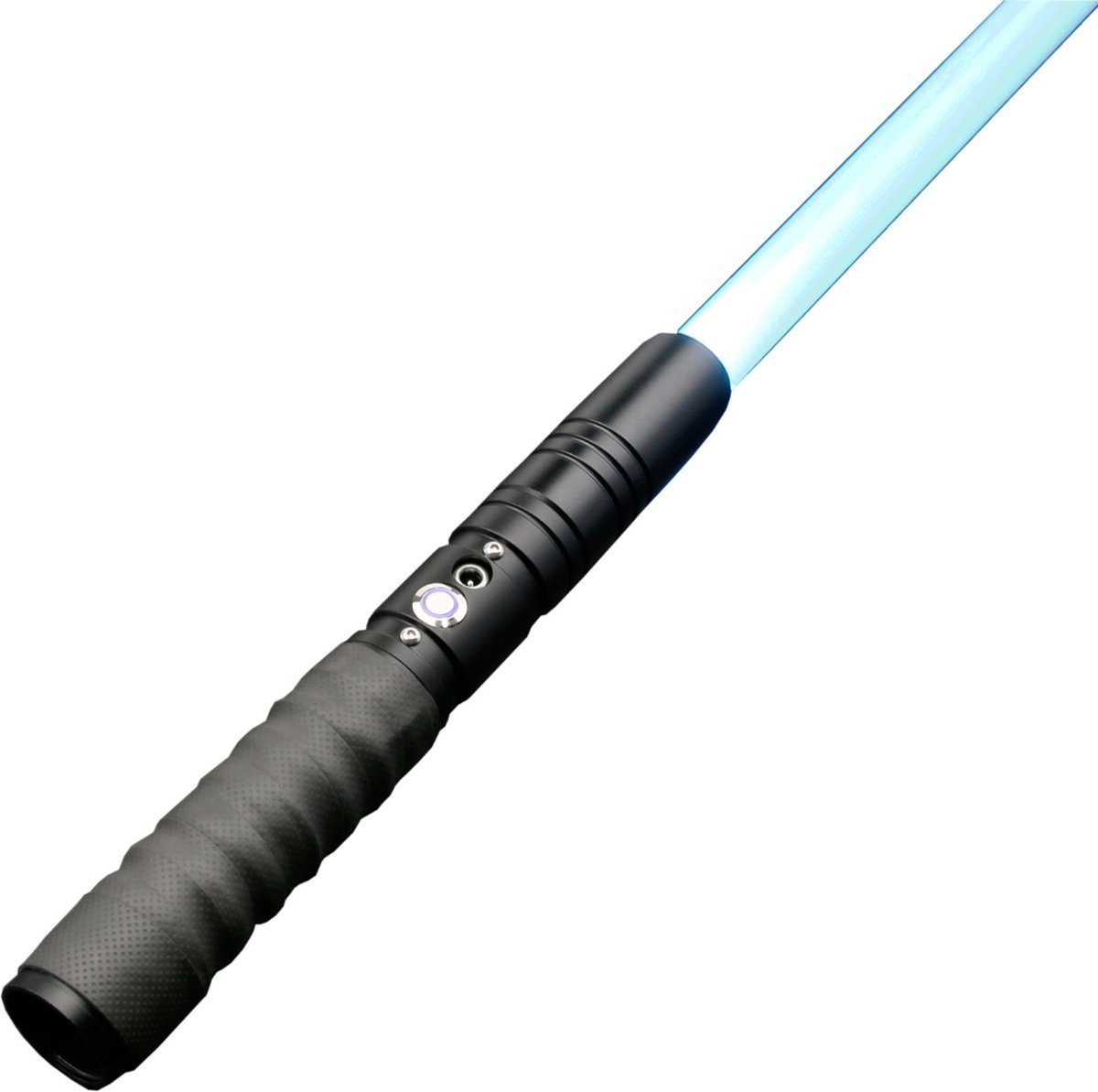 Bolture Lightsaber - Lichtzwaard - Met Licht en Geluid - Star Wars - Zwart Handvat - 12 Kleuren - 5 Geluiden - Blauw