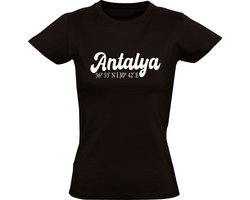 Antalya Coördinaten Heren T-shirt | Turkije | Vakantie | Shirt