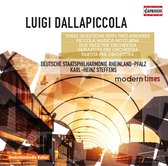 Deutsche Staatsphilharmonie Rheinland-Pfalz & Steffe - Three Questions With Two Answers; Piccola Musica N (CD)