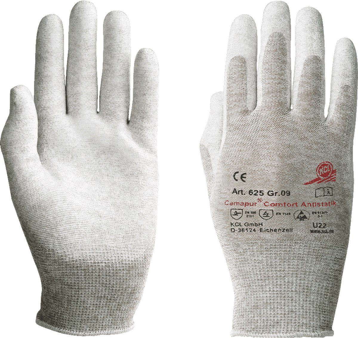KCL Camapur 625+ ESD antistatische handschoen XL