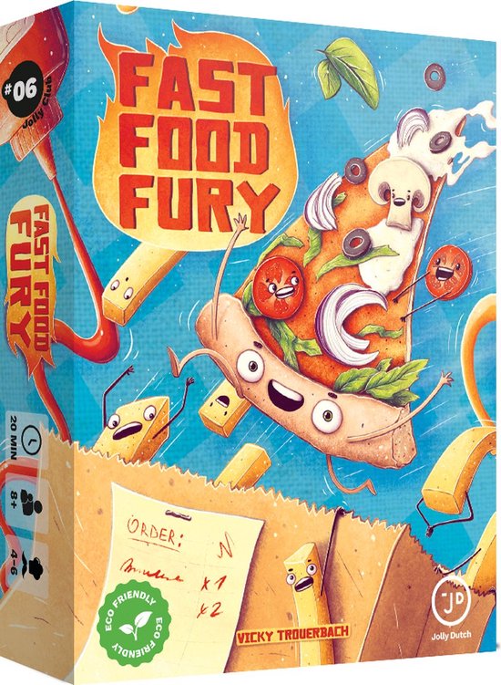 Fast Food Fury - Kaartspel - Jolly Dutch