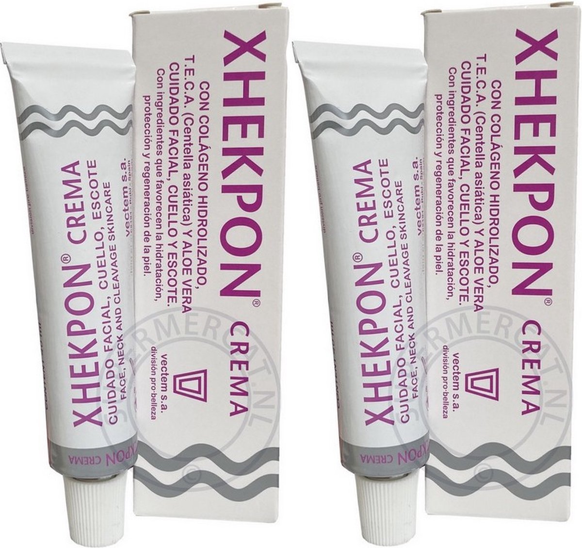 VOORDEEL PACK - 2 stuks Xhekpon Crème - Anti Aging met Colageen 40ml uit Spanje ( Xhekpon Cream - Xhekpon Crema)